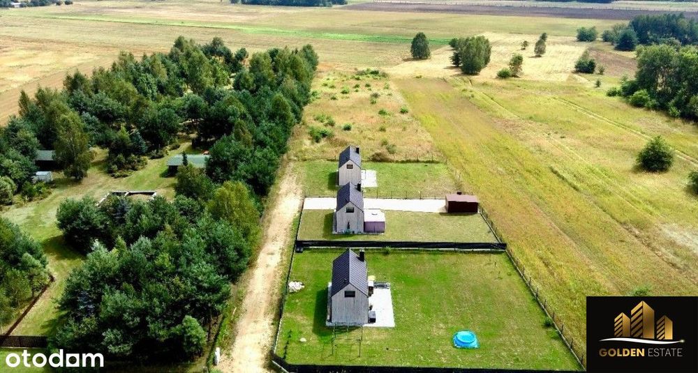 Domek w cenie mieszkania- całoroczny skandynawski