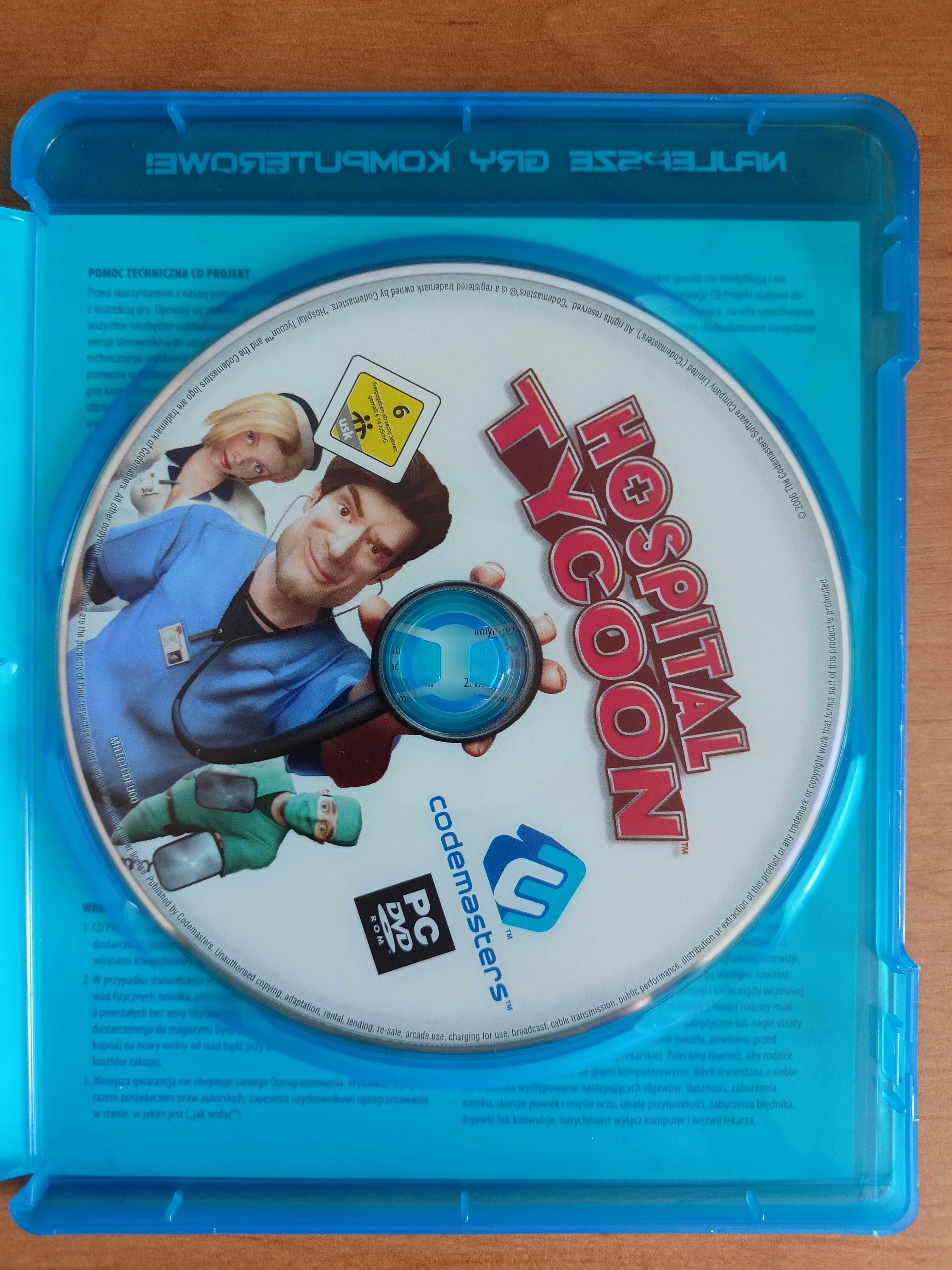 Hospital Tycoon PC DVD