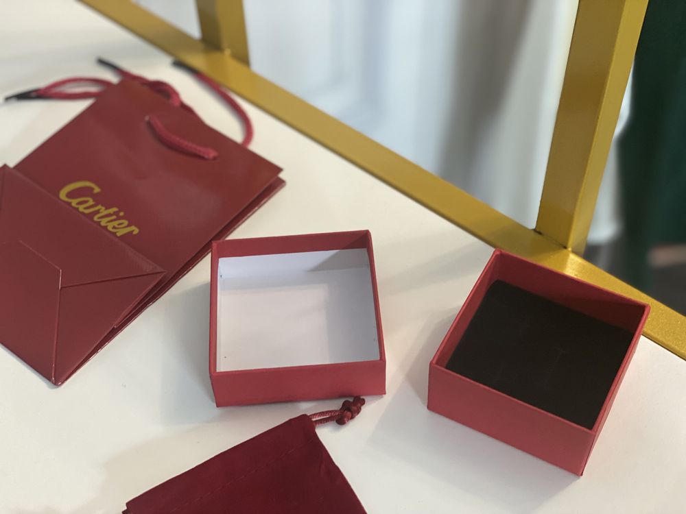 Коробка пакет Пильник Cartier картье картьє упаковка подарункова