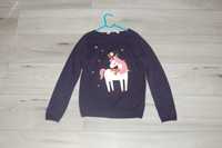 Sweter świąteczny H&M 134-140cm