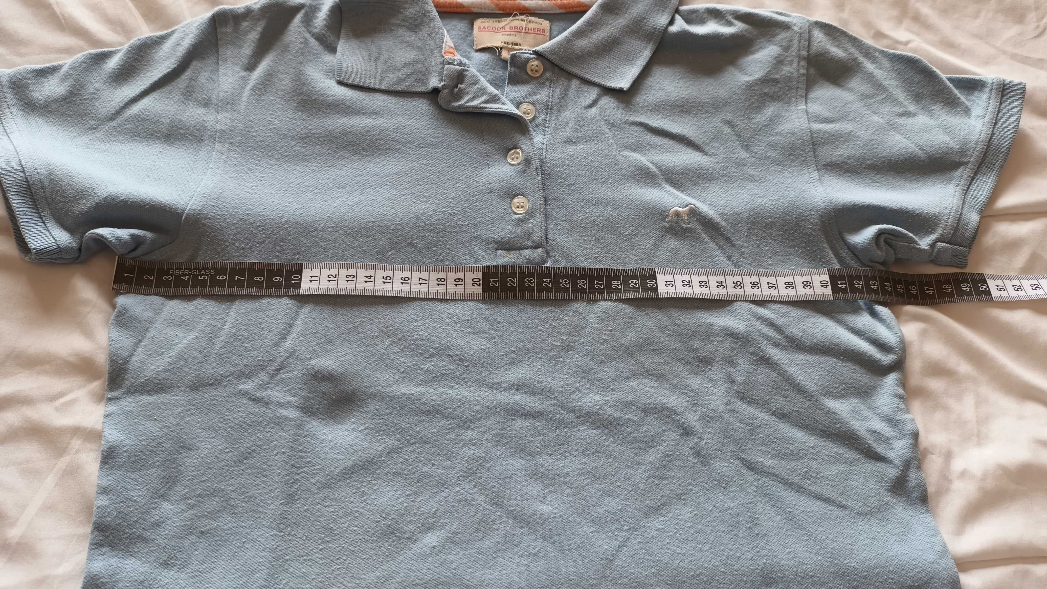 Polo azul da Sacoor