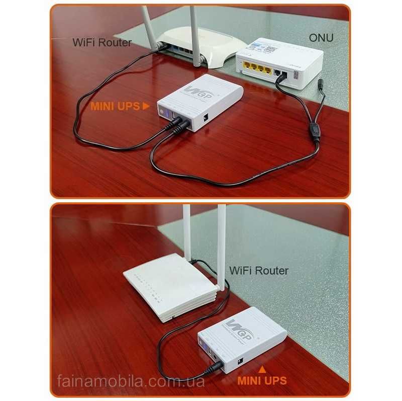 Источник бесперебойного питания ИБП WGP UPS-103A для роутера