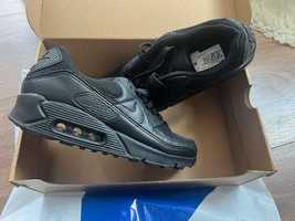 Nike AIR MAX 90 czarne skóra 42,5 oryginalne r. 27,5 cm damskie/meskie