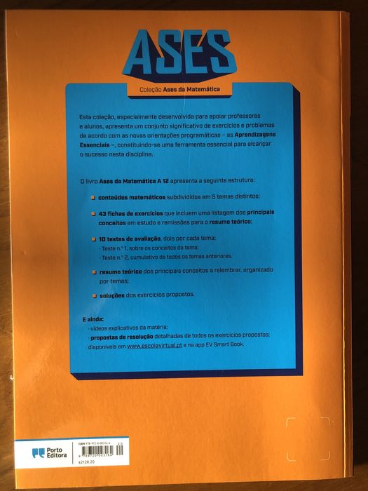 Ases Da matemática A- livro de preparação