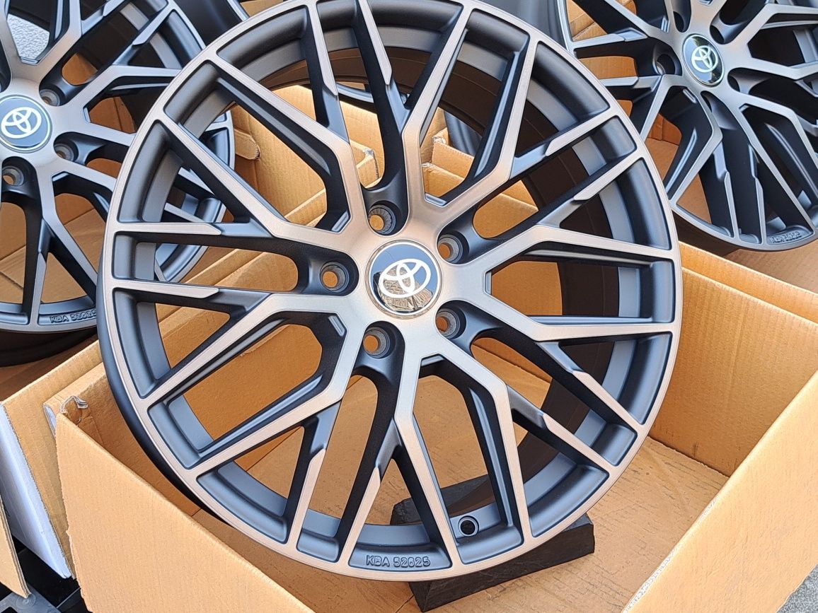 Alufelgi TOYOTA 18 5x114 Auris Corolla Avensis Verso INNE! CNC RS4 BE