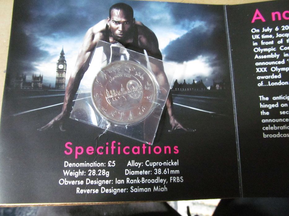 5 funtów olimpiada 2012 Londyn