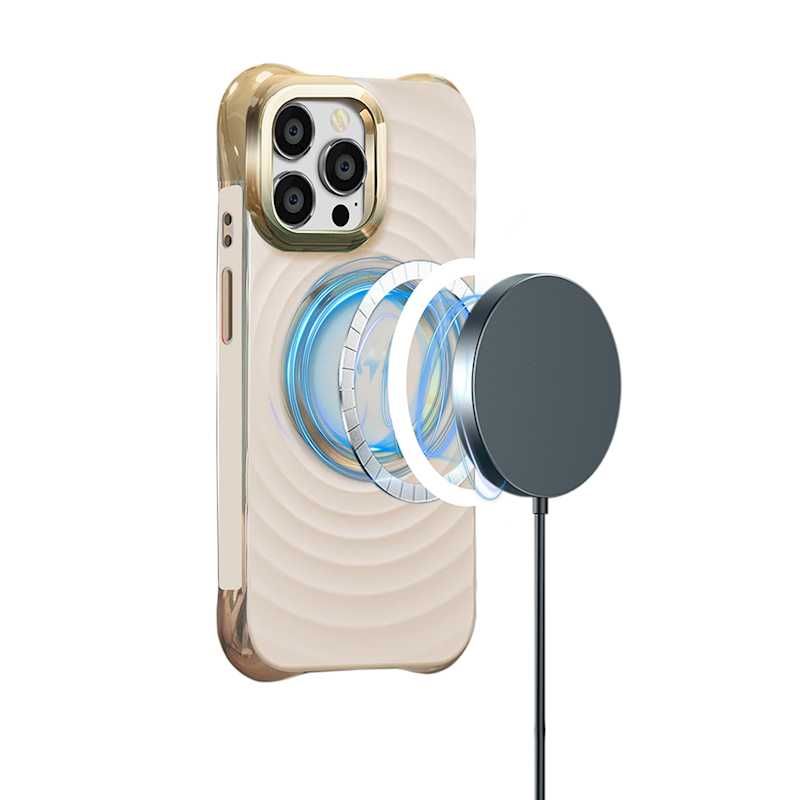 Nakładka Circle Glam Mag do iPhone 15 Pro 6,1" różowa