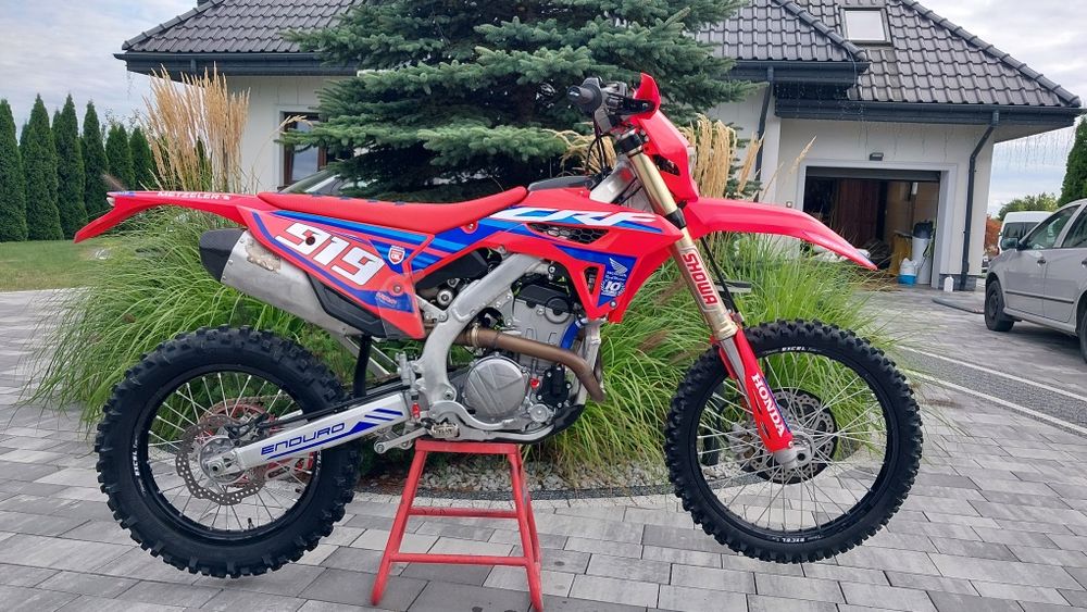 HONDA CRF-X 300 RED MOTO, carbon, tytan