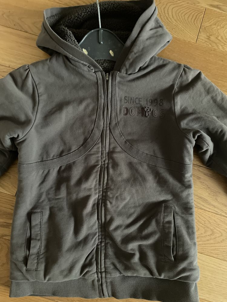 Bluza Domyos brązowa na misiu  159-172 S