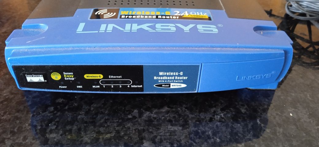 Linksys WRT54G v7 (Entrego Lisboa/Leiria/Rio Maior)