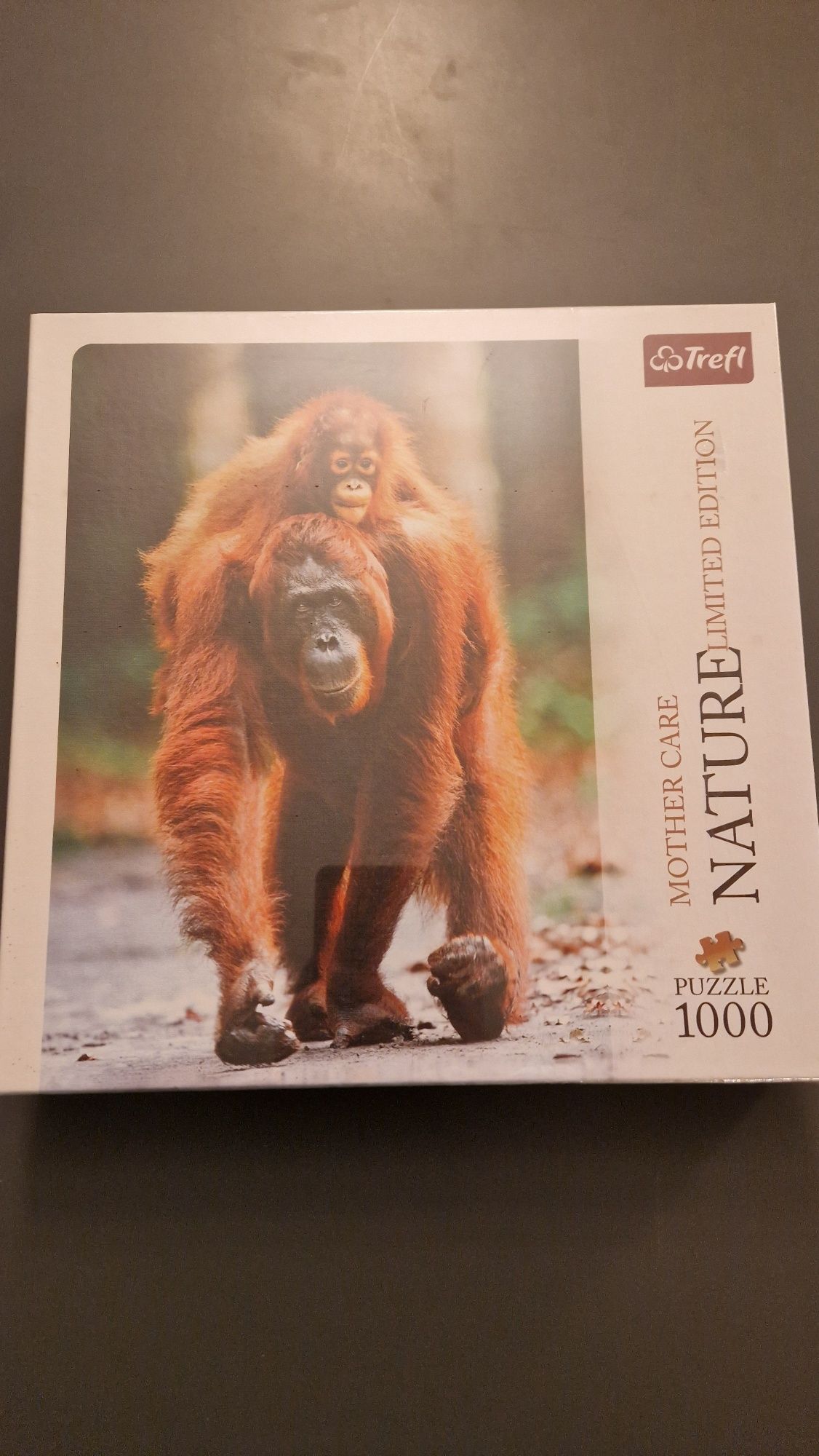 Puzzle Trefl Nature 1000 Orangutan, małpy