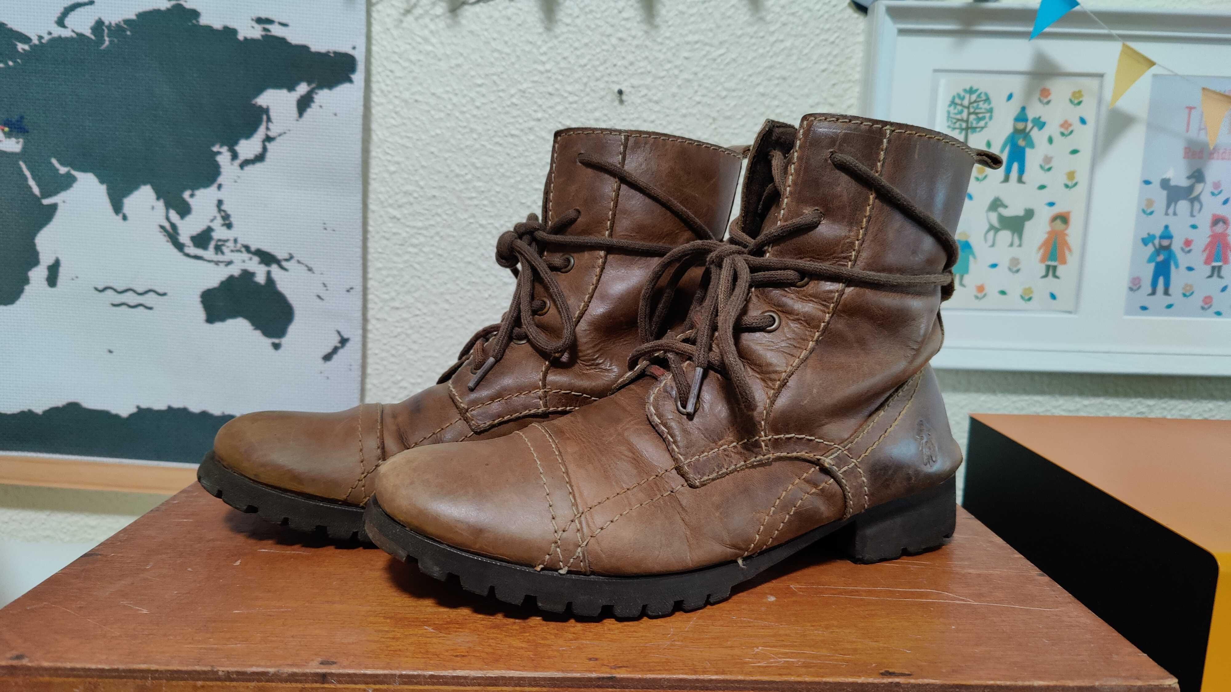 Botas pele bovino FLY London, 40