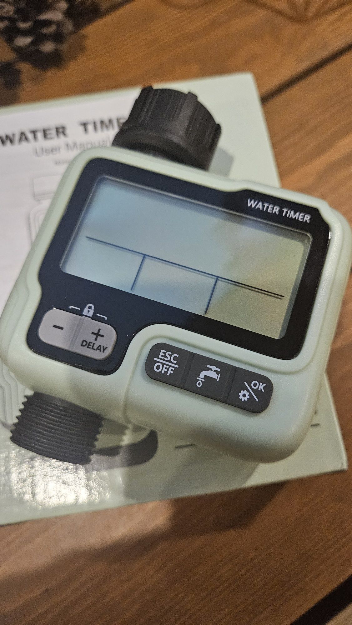 Автоматичний таймер подачі води (HCT-322) з LCD екраном для садових ро