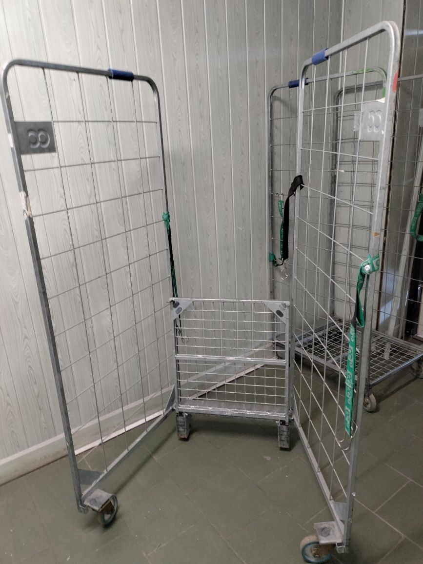 Wózek magazynowy składany