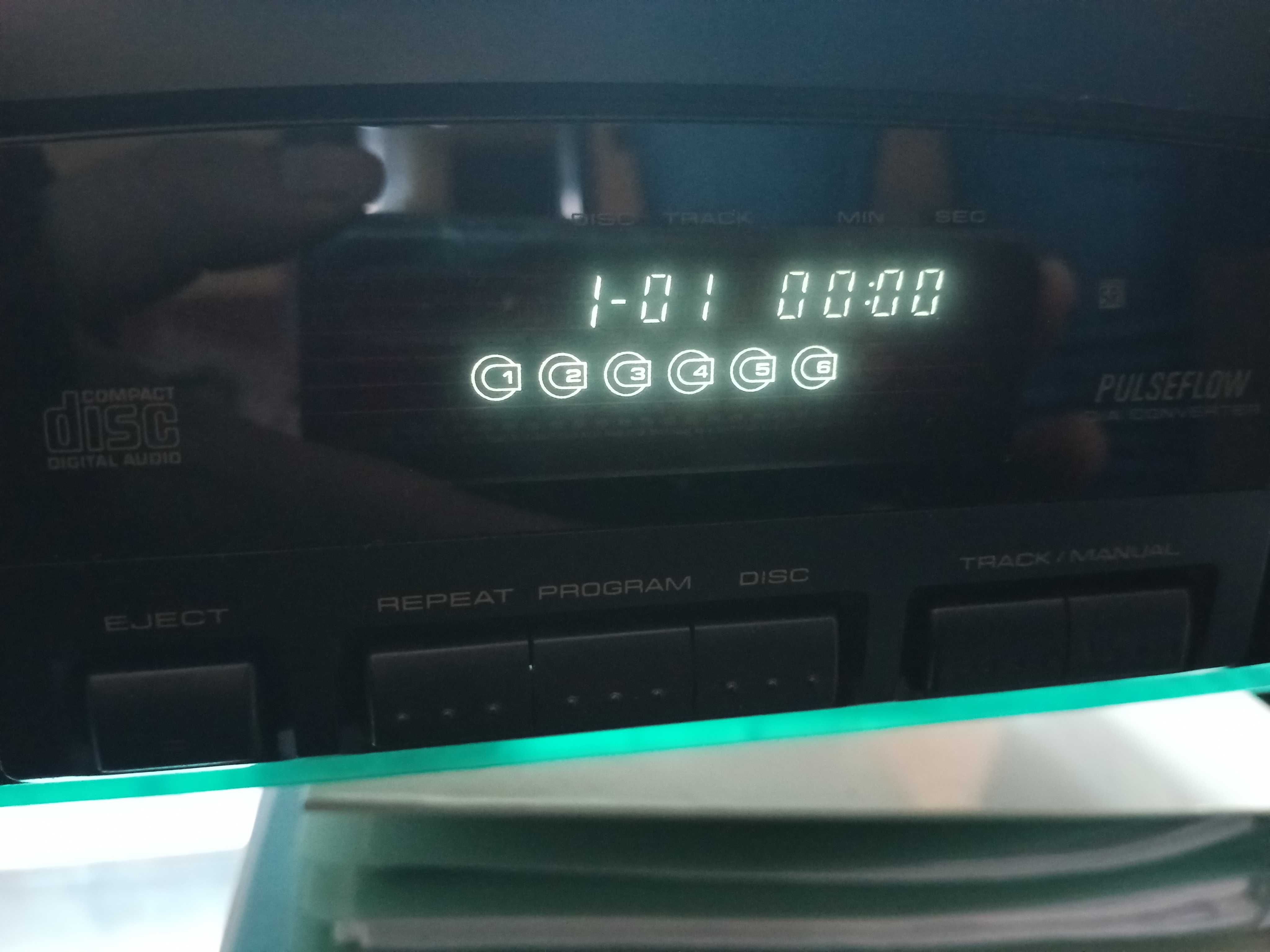 Odtwarzacz zmieniarka płyt cd Pioneer DP-M426 z pilotem