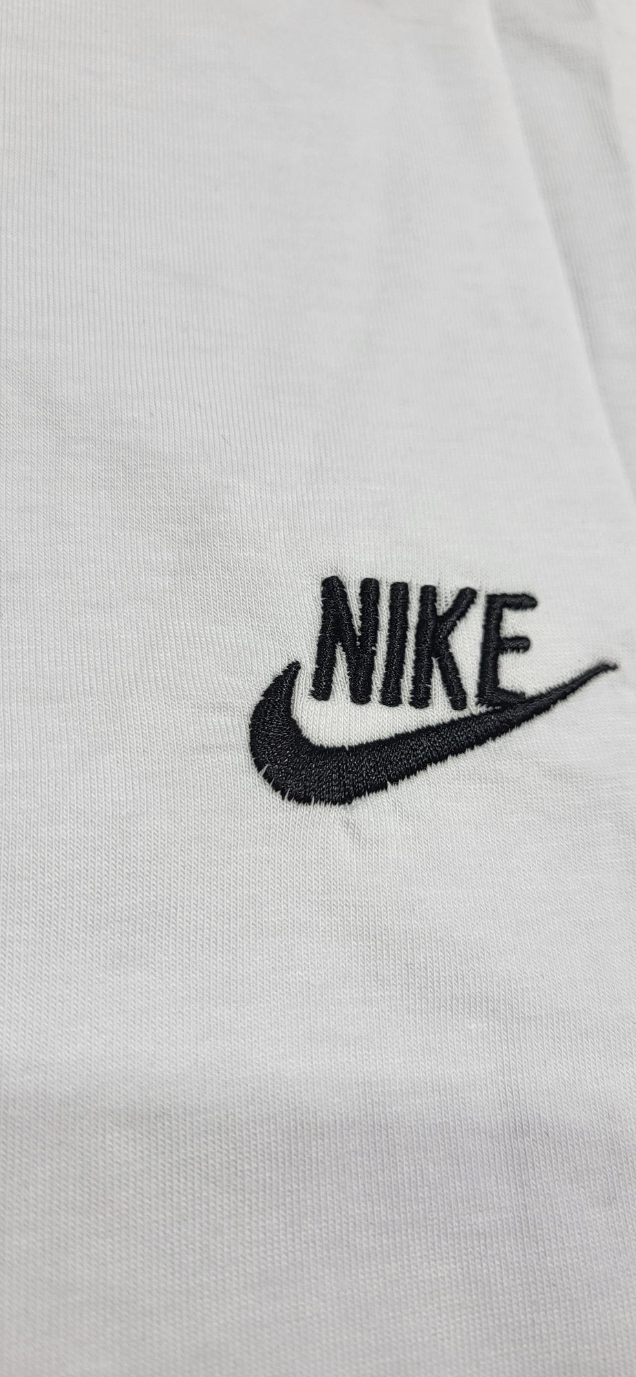 Biała koszulka męska t-shirt bawełna premium łyżwa nike logo XXL