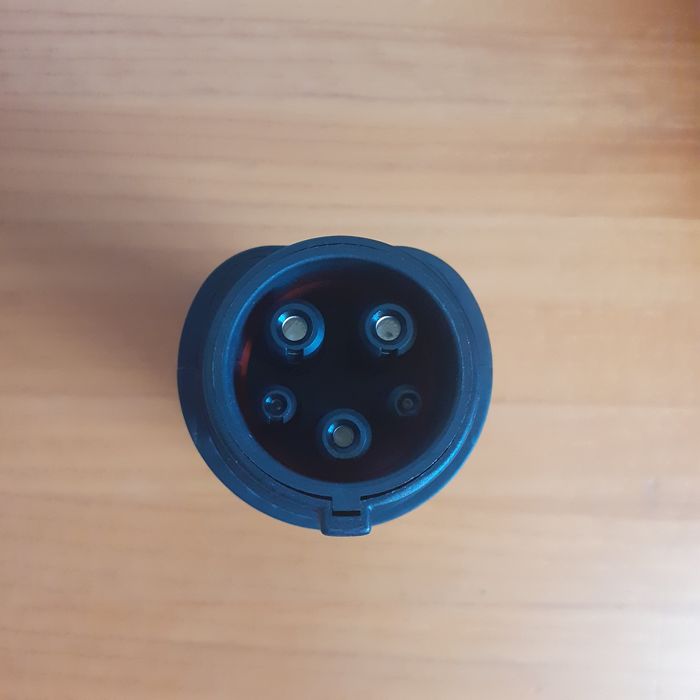 Adaptador tipo 2 tipo 1 até 32A veículos eléctricos