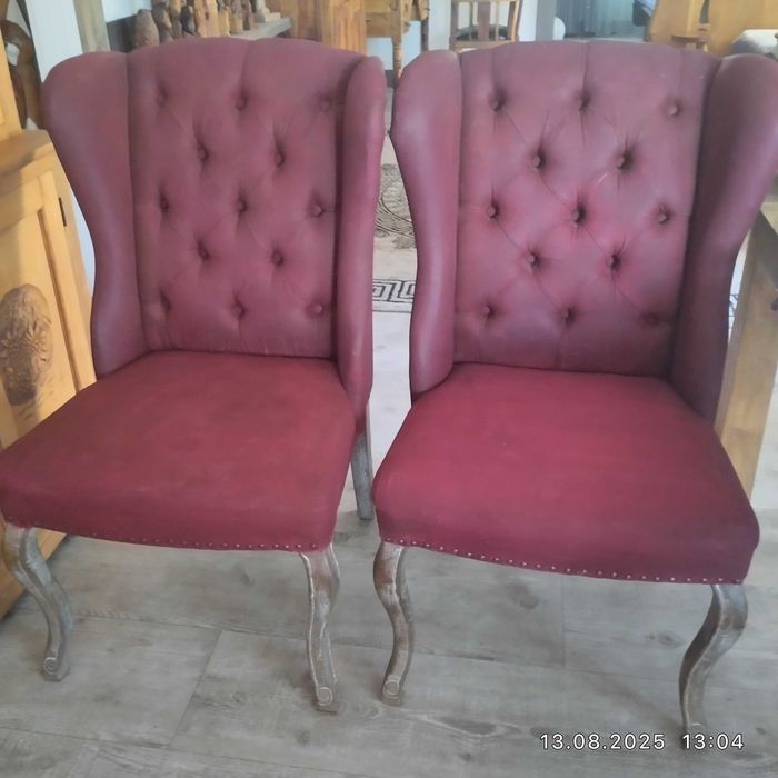 Krzesła Styl Ludwika 4 sztuki