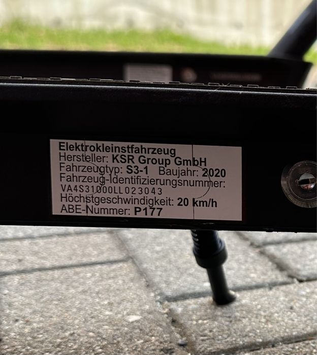 Hulajnoga elektryczna - sztuka ostatnia