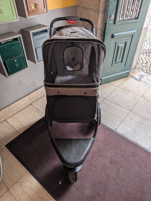 Carrinho para cães idosos