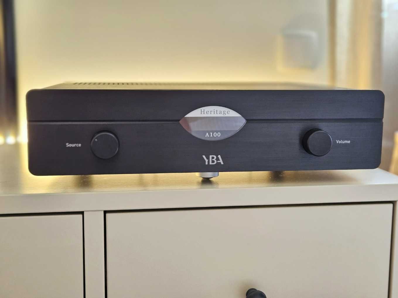 Wzmacniacz stereo YBA Heritage A100 - czarny