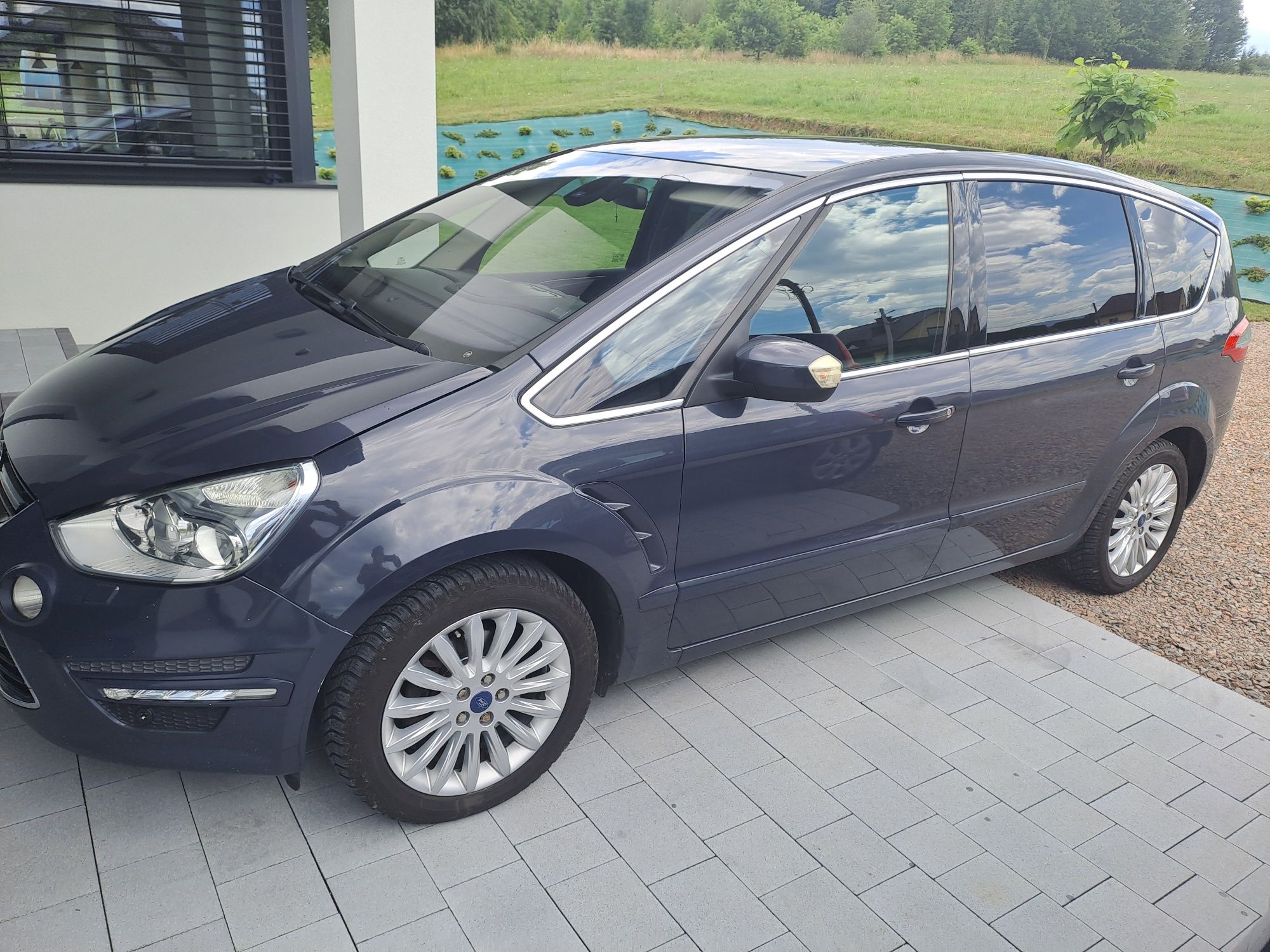 Ford S-max 7 osobowy convers+ 2,0 TDCI,grzana szyba,Led,zadbany