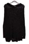 SIMPLE czarny dziergany oversize sweter sample