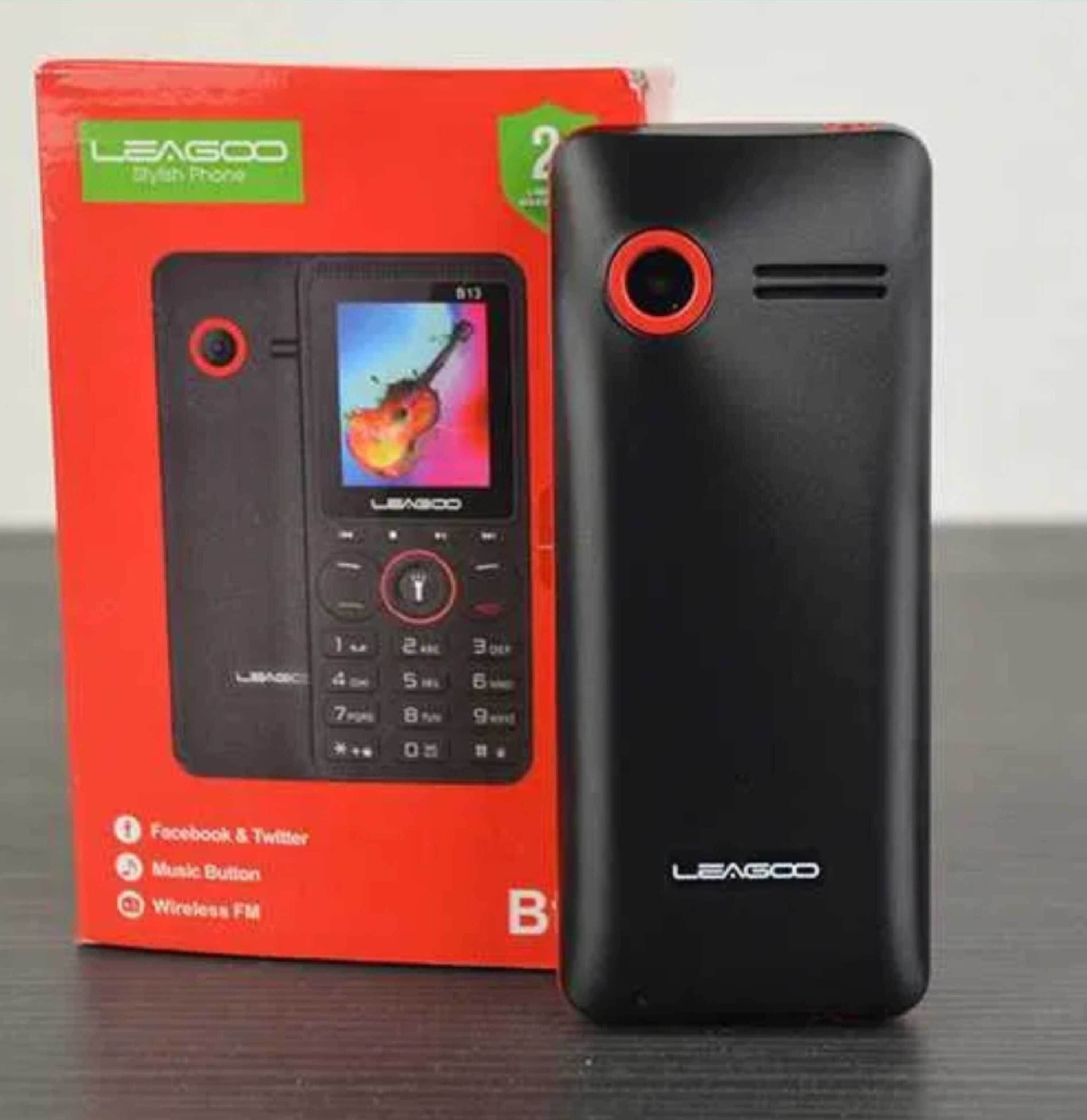 Телефон Leagoo -B13. (фонарик, радио, 2 сим)