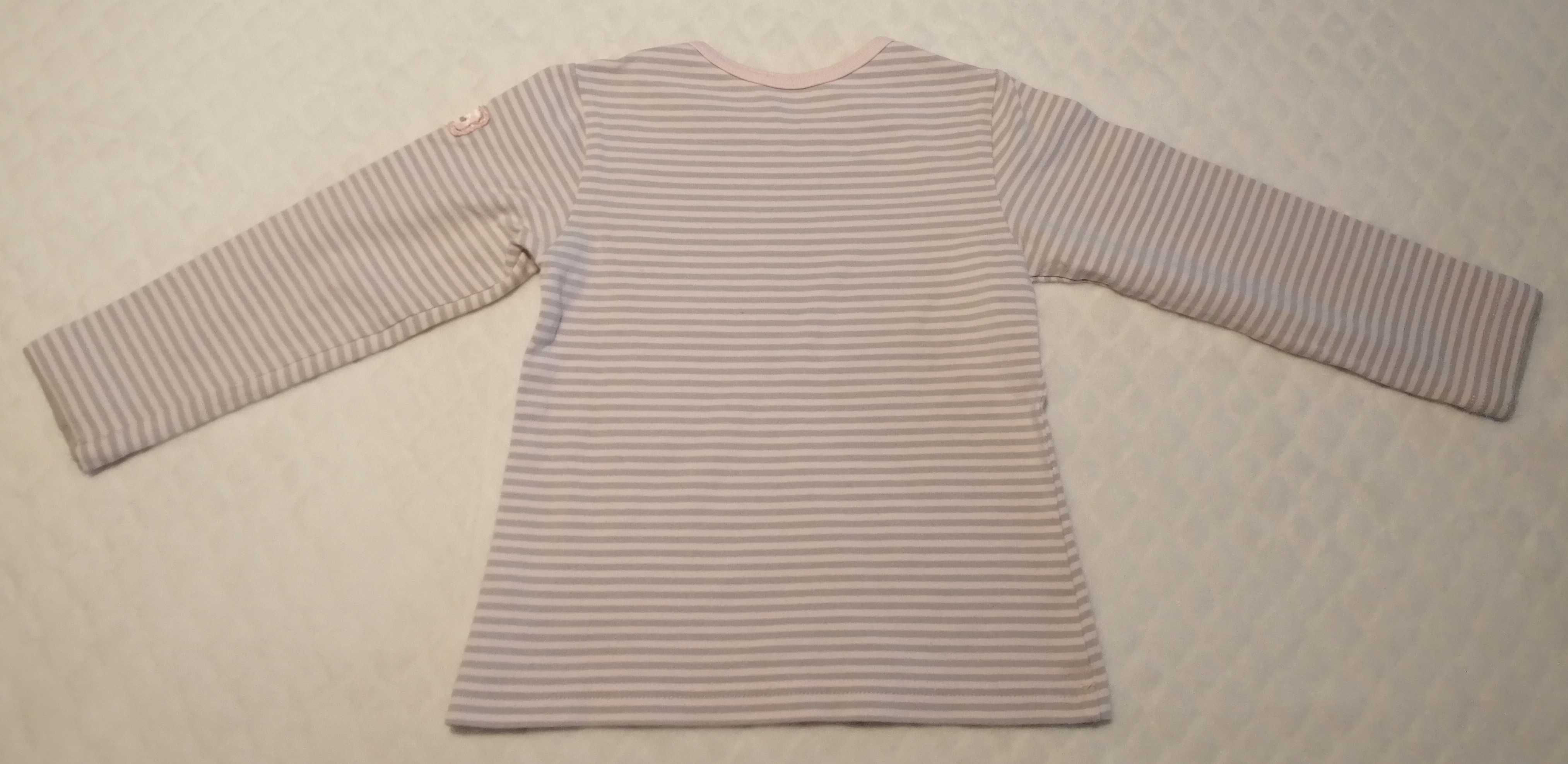 Koszulka dziewczęca, długi rękaw, Wójcik, 98, Baletnica (Odzież)