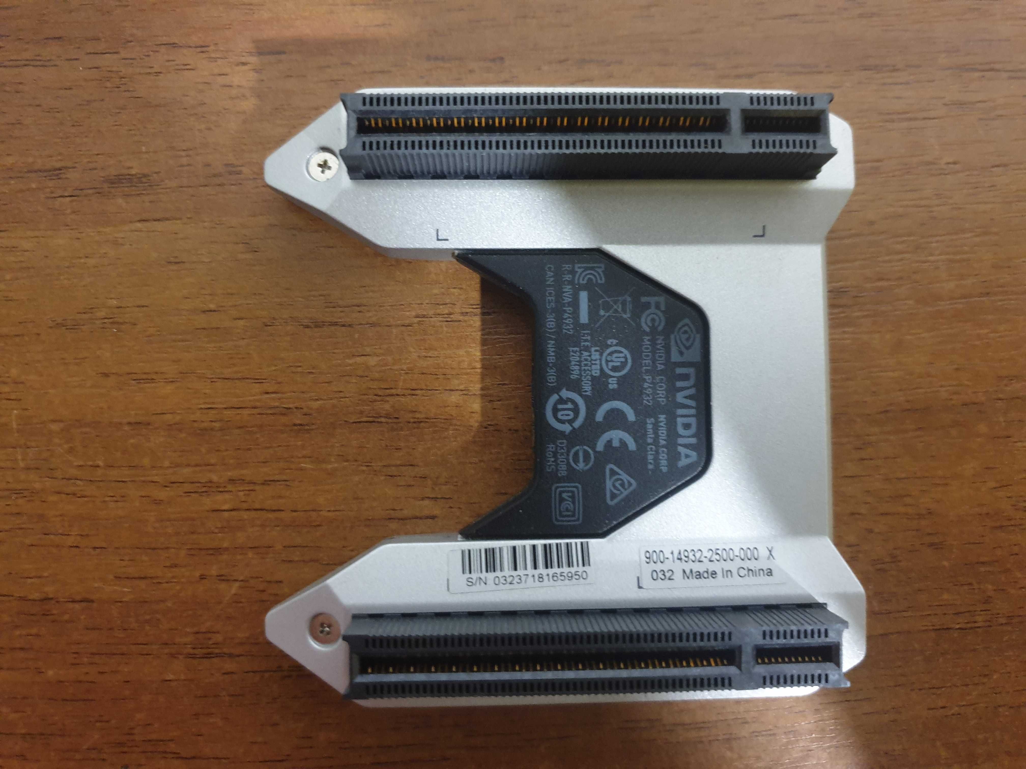 NVIDIA Geforce P4932 3-Slot NVLINK Bridge for Titan RTX 2080, SLI міст