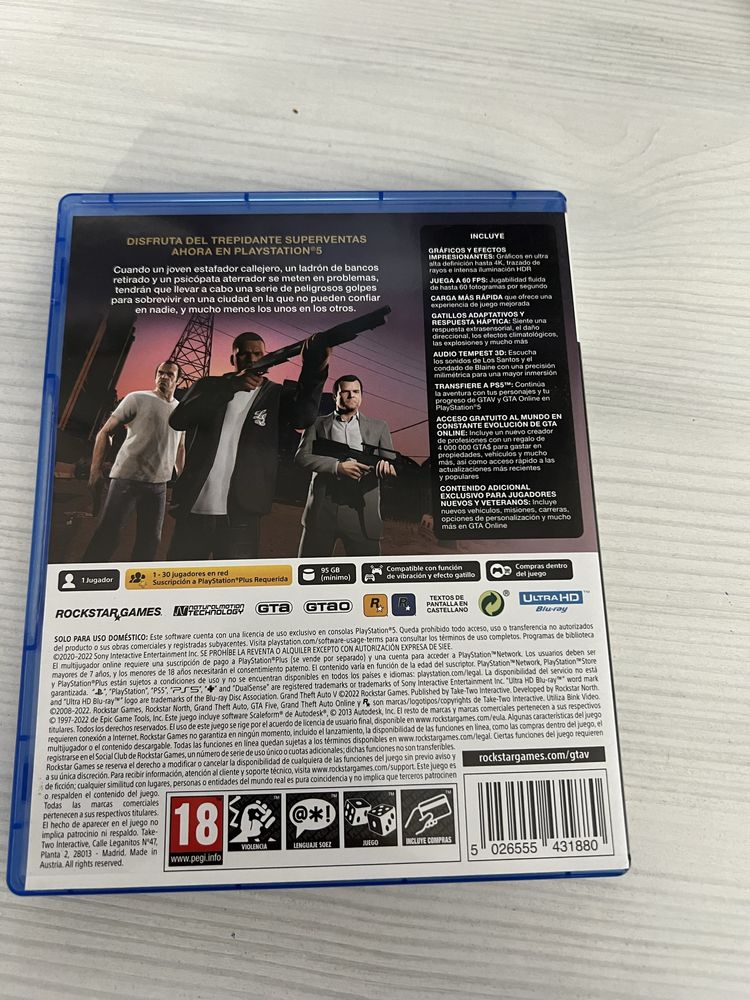 гра gta5 на ps5.