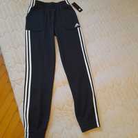 Spodnie damskie joggery Adidas 14-16 lat nowe