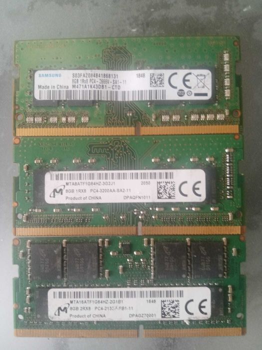 Memorias para Portatil DDR4