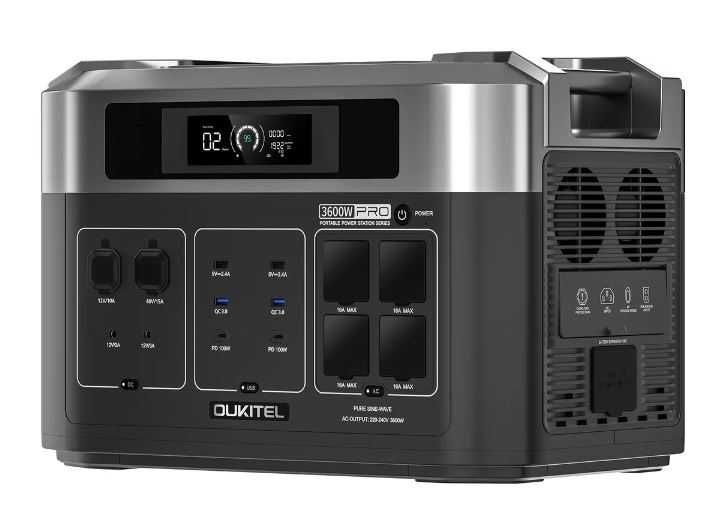 Зарядна станція Oukitel BP2000Е PRO  3600 w/2048 wh, НОВА, В НАЯВНОСТІ
