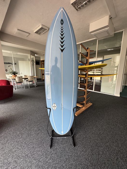 Shortboard 6’3” EPS, tri fin nova 0 Km, na promoção, com fins Pavani