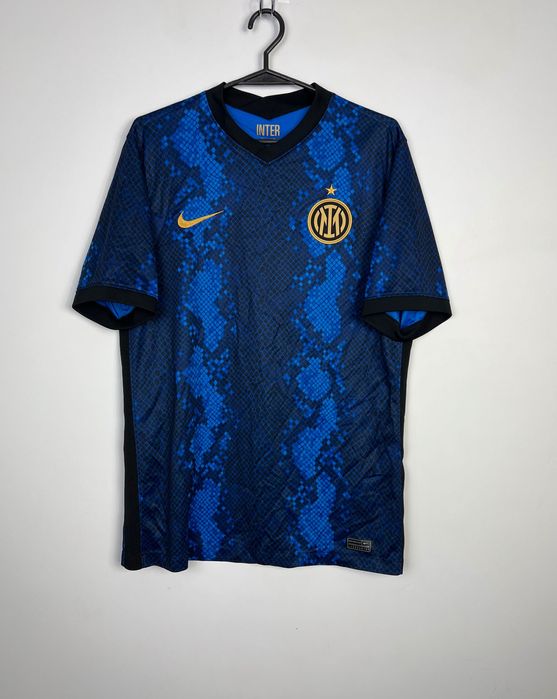 Nike Inter Milan 2021/2022 Stadium Home Soccer Jersey