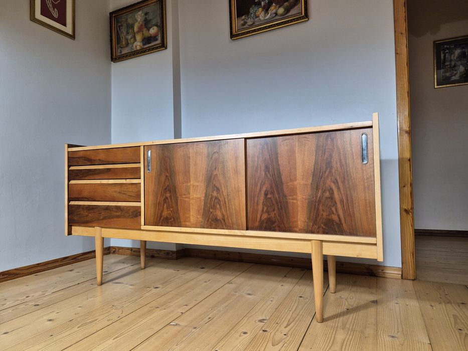 Komoda/sideobard Bytomskie Fabryki Mebli renowacji! PRL VINTAGE RETRO