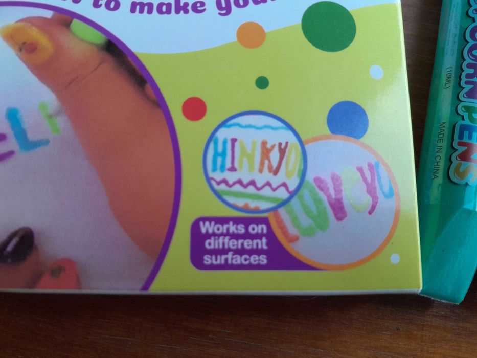 Magic Pen popcorn 3d magiczny długopis 6 sztuk flamastry nowe outlet