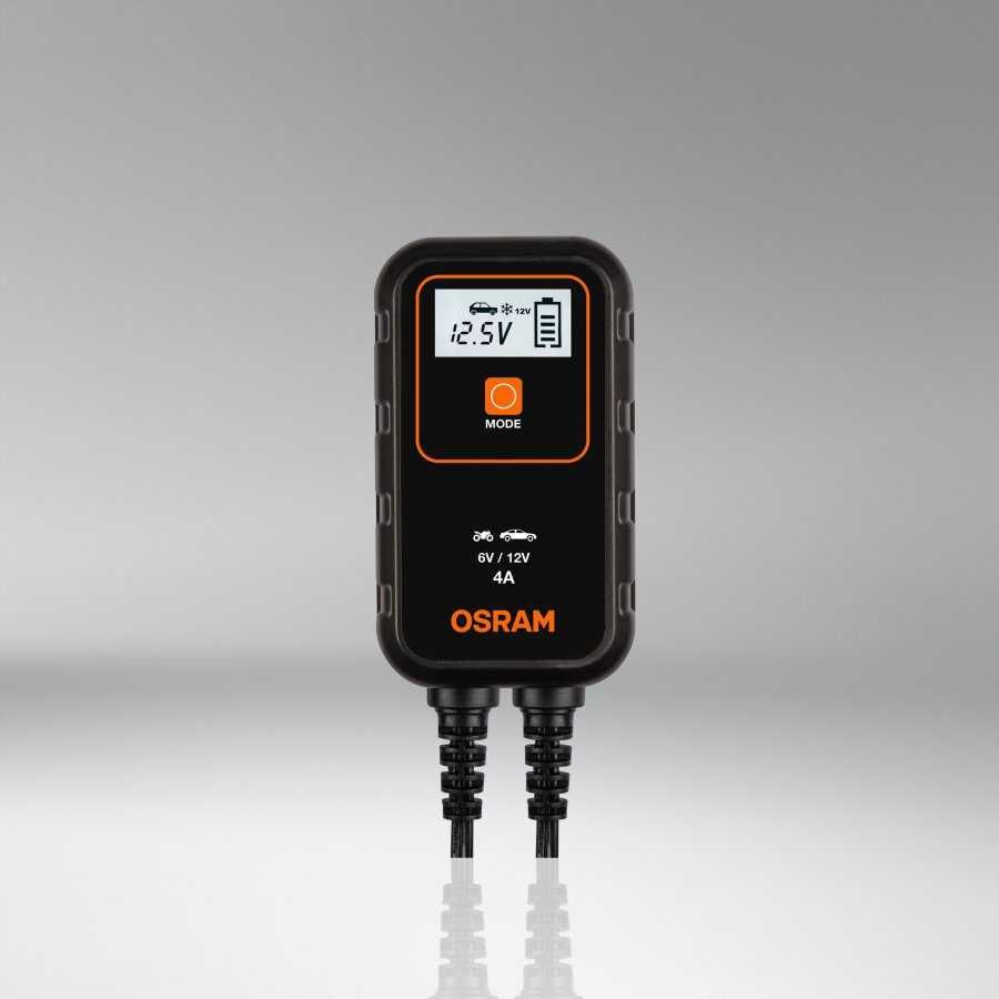 Inteligentny Prostownik Ładowarka OSRAM BATTERY CHARGE 4A 6/12V