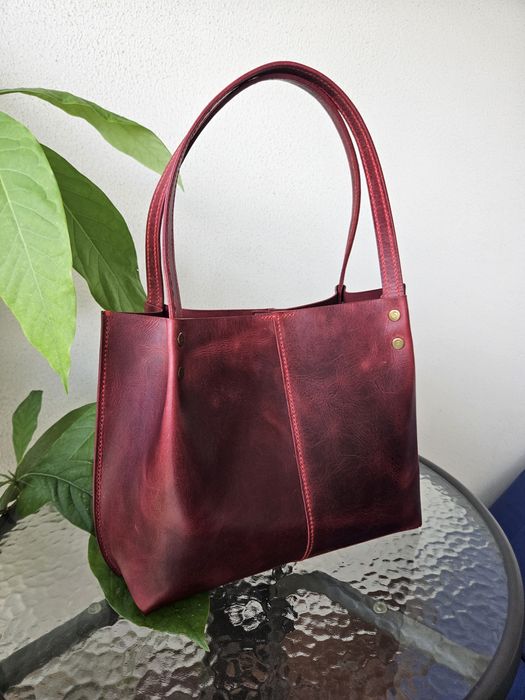 Комплект зі шкіри Crazy Horse (Італія) – ручна робота