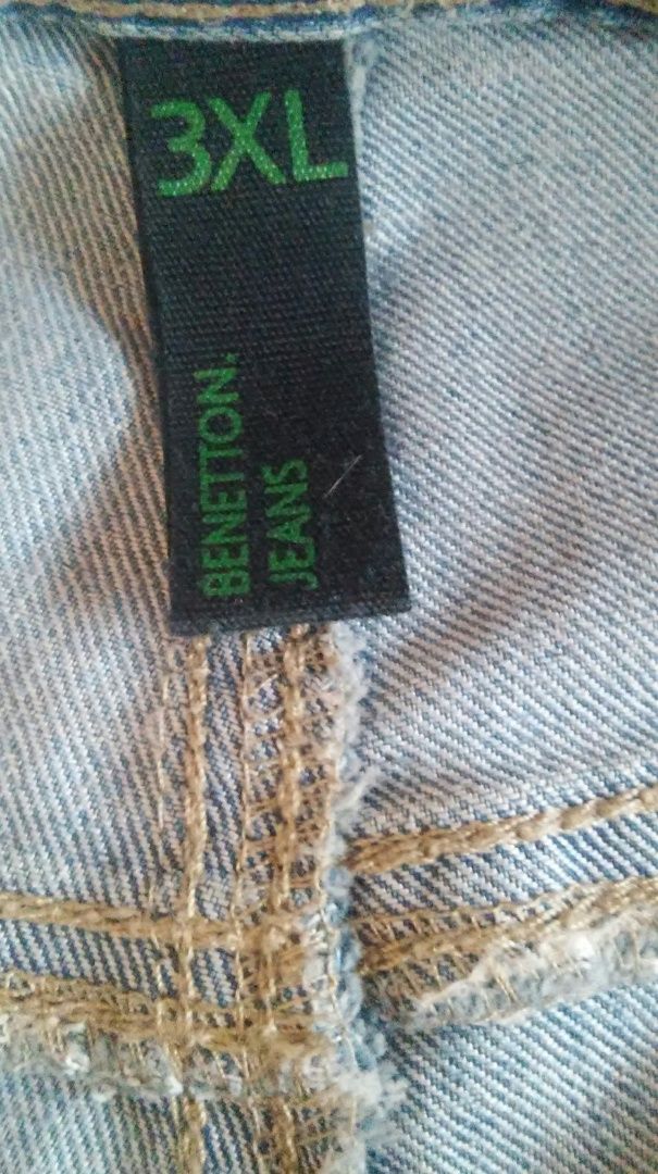 Jeansy benetton r.152/164