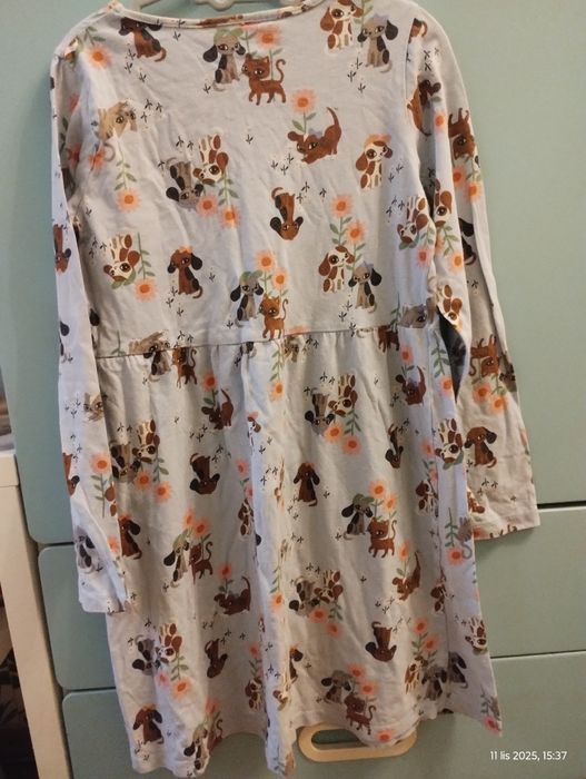 Błękitna sukienka H&&M