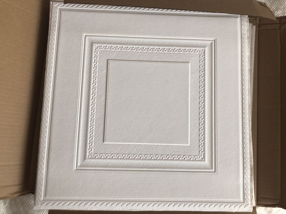 Painéis decorativos adesivos de parede em espuma