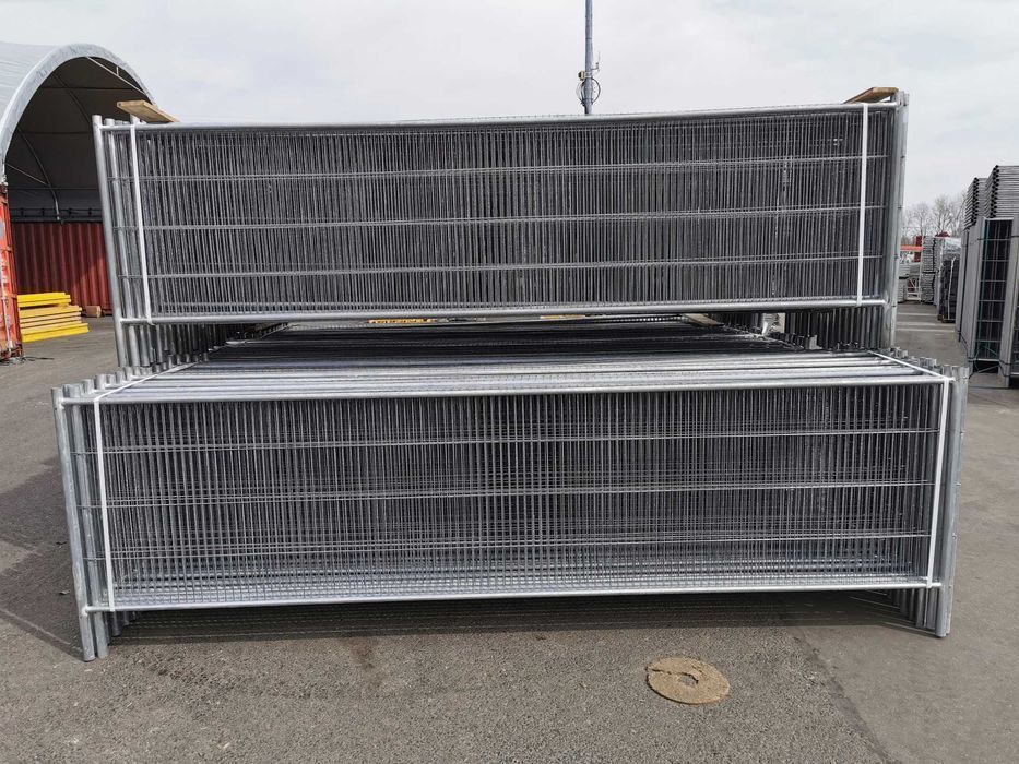 ogrodzenie tymczasowe panel budowlany ażurowy 3,5x1,10m