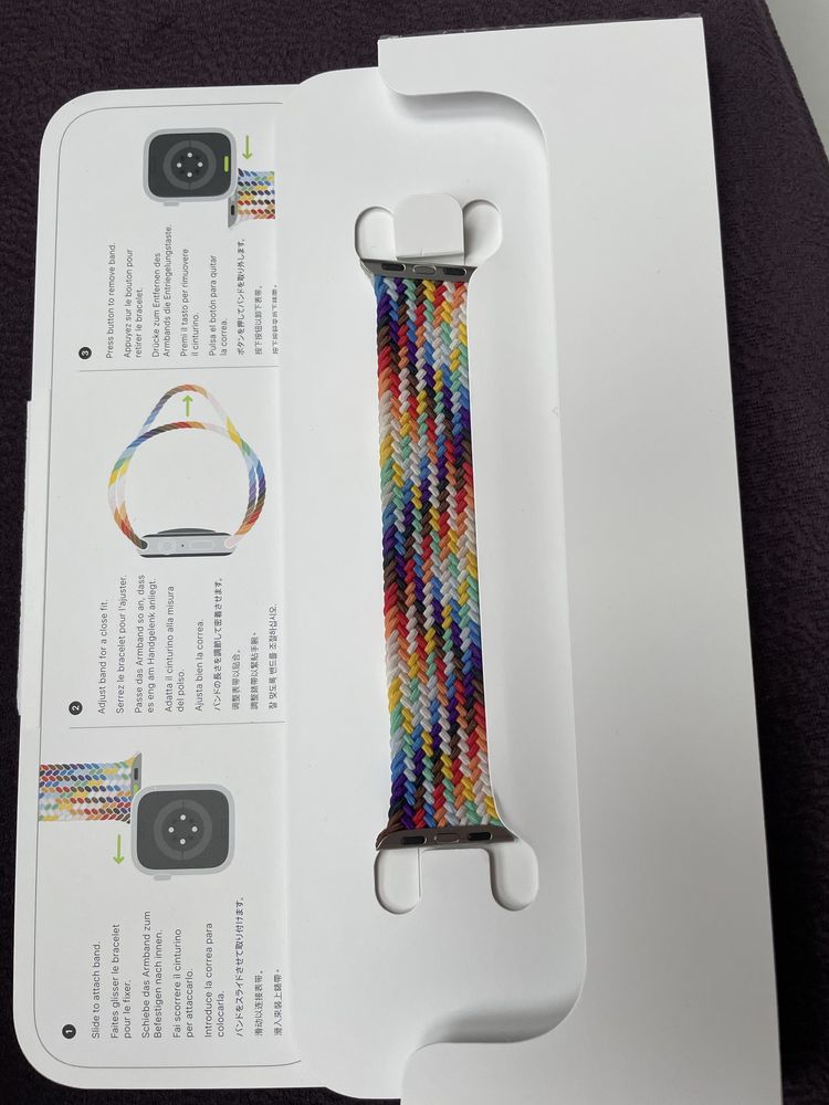 Oryginalny pasek apple solo loop rozmiar 4