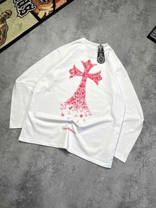 Лонг слив chrome hearts