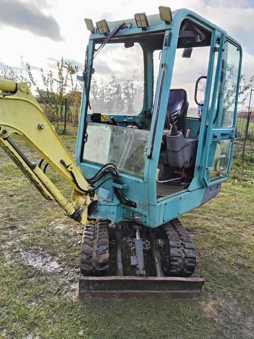 Minikoparka Yanmar b15 gotowa do pracy od zaraz
