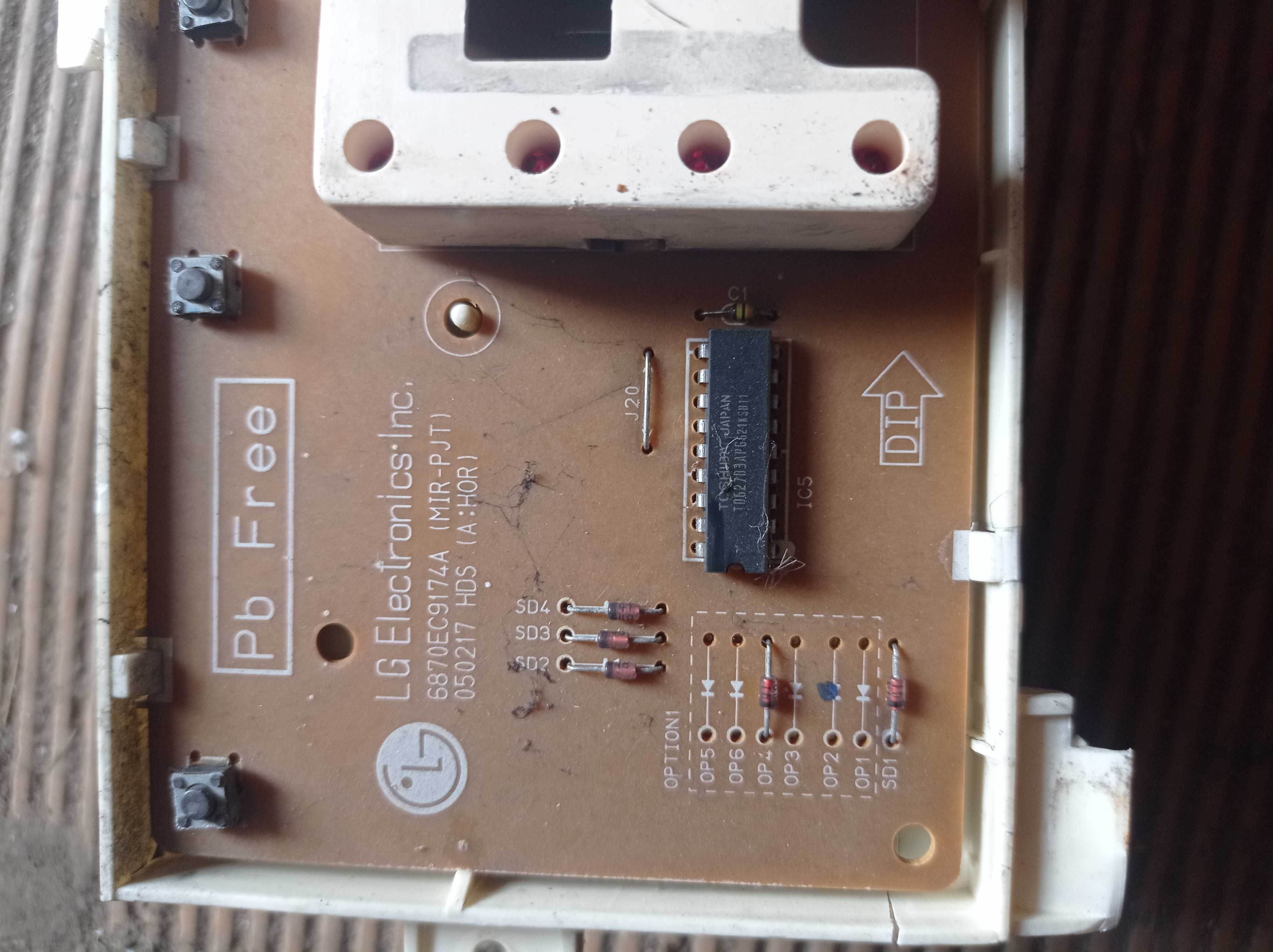Плата управления для стиральной машины LG 6871EC1112E (6871EC9132A-2)
