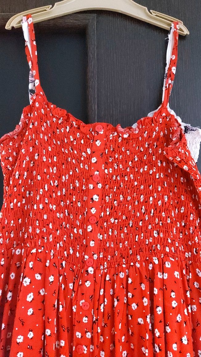 Dwie sukienki dziewczęce crop S