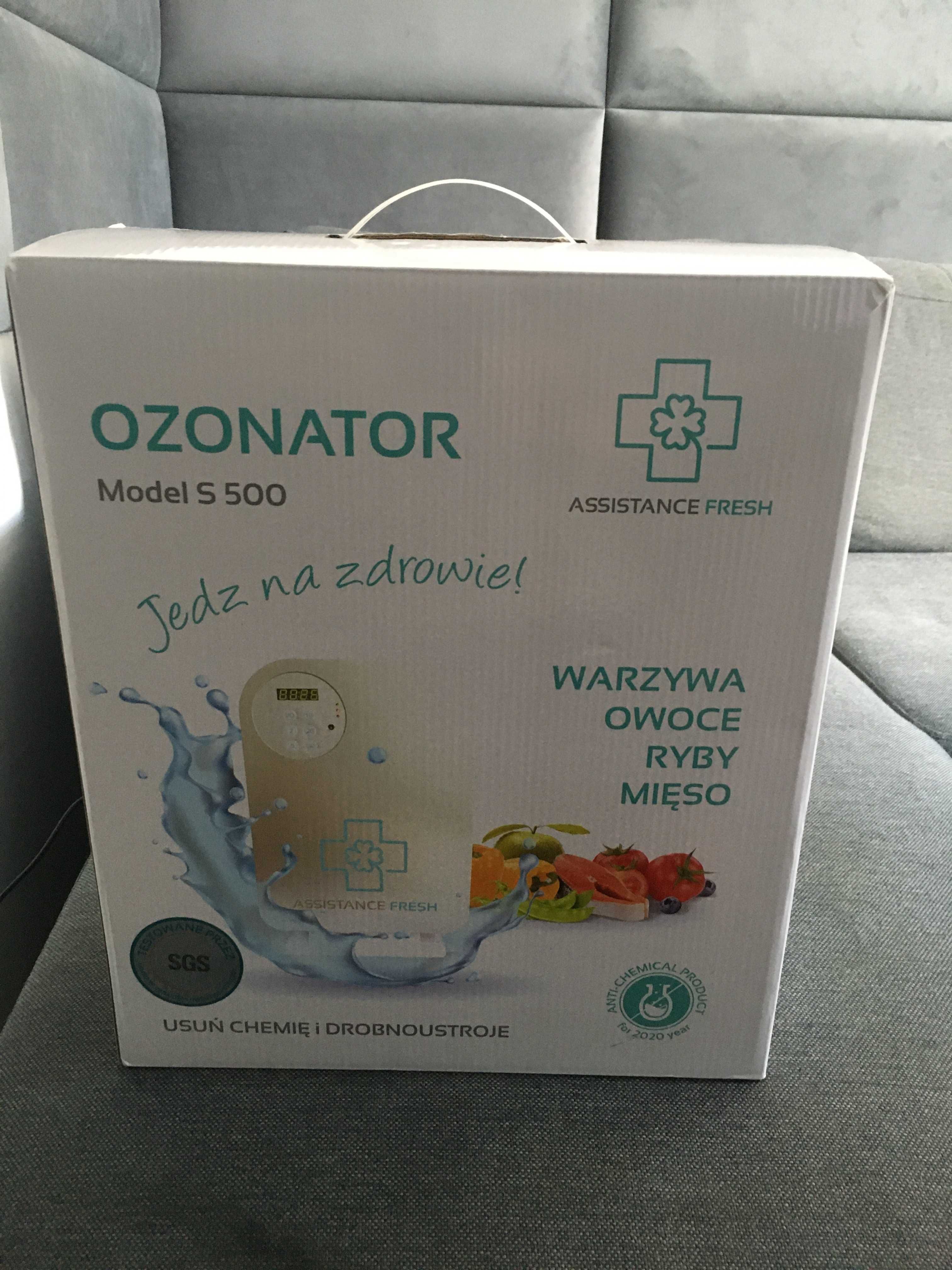 Ozonator S 500 Assistant Fresh Stop Wirusom Nowy